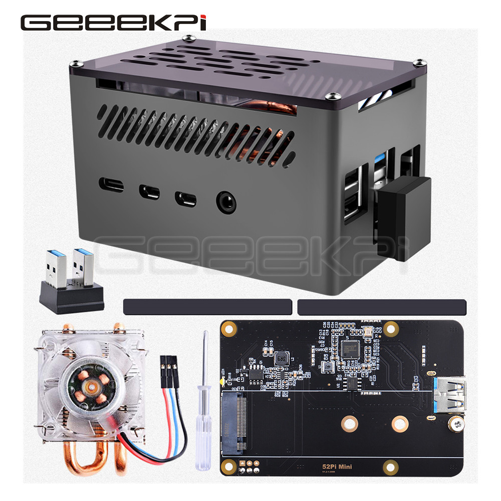 GeeekPi Custodia in mattoni in - Argon One V3 M.2 Nvme Case recensione e prezzo